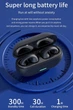 Беспроводная bluetooth-гарнитура с зарядным отсеком T75 белые - изображение 7