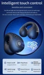 Беспроводная bluetooth-гарнитура с зарядным отсеком T75 белые - изображение 8