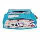 Английский женский кожаный кошелек Ashwood J54 BLUE ATOLL (Синий) - изображение 2