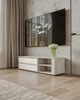 Тумба под телевизор Moreli T-205 150*43*45 см Бетон + белый - изображение 2