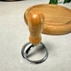 Форма для вырубки с деревянной ручкой Круглая Большая - изображение 4