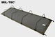 Розкладачка складне похідне ліжко зі сталі Mil-tec Olive 14406000 - зображення 3