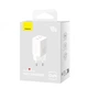 Мережевий зарядний пристрій Baseus GaN5 Pro 40W 2Type-C (CCGP180102) White - зображення 6