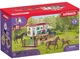 Игровой набор Schleich Horse Club Тайное обучение в караване (4059433573670) - изображение 1