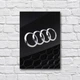 Деревянный постер «Audi» 210х297 мм - изображение 1
