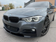 Накладка переднего бампера юбка M performance BMW 3 series F30 F31 2012-2018 абс пластик, черный глянец 1234 upgrade для BMW 3 series F30 2012-2018 (8074) - изображение 9