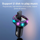 Автомобильный FM ФМ модулятор Terra С49, Bluetooth 5.0, трансмиттер, вольтметр, USB 3.1А, Type C - изображение 3