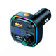Автомобильный FM ФМ модулятор Terra С26, Bluetooth 5.0, трансмиттер, USB 3.1А, Type C - изображение 1