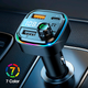 Автомобильный FM ФМ модулятор Terra С26, Bluetooth 5.0, трансмиттер, USB 3.1А, Type C - изображение 5