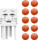 Strzelająca figurka Ghast + 10 dysków Mattel ​Minecraft Fireball Ghast Figure with 10 Shooting Discs (0194735089260) - obraz 2