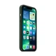 Чехол кожаный OEM Leather Case with MagSafe для Apple iPhone 13 Pro Sequoia Green + Подарок защитное стекло Pixel для Apple iPhone - изображение 4