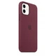 Чехол силиконовый Wave Premium AAA Silicone Case with MagSafe для Apple iPhone 12 / 12 Pro Plum - изображение 3