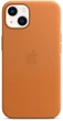 Чехол противоударный кожаный OEMG Guard Shockproof Leather Case with MagSafe для Apple iPhone 13 (6.1") Golden Brown (MM103ZE/A) - изображение 1