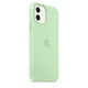 Чохол силіконовий Wave Premium AAA Silicone Case with MagSafe для Apple iPhone 12 / 12 Pro Pistachio - зображення 3