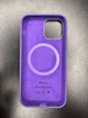 Чехол противоударный силиконовый OEMG Guard Shockproof Silicone Case with MagSafe для Apple iPhone 12 / 12 Pro (6.1") Amethyst (MK033) - изображение 7