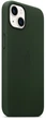 Чохол шкіряний OEM Leather Case with MagSafe для Apple iPhone 13 Sequoia Green + Подарунок Захисне скло Pixel для Apple iPhone - зображення 3