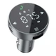 FM-трансмиттер модулятор + USB+ Type-C с быстрой зарядкой QC3.0 30W для Bluetooth оттворения Proove (6900111430922) - изображение 5