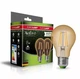 Промо-набір EUROLAMP LED Лампа філамент A60 8W E27 4000K (MLP-LED-A60-08274(Amber)new) - зображення 1