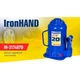 Домкрат гідравлічний телескопічний Iron Hand 20т Висота підйому 217-407 мм (IH-317407D) - зображення 2