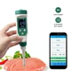 PH-метр YY-1030 bluetooth (з гострим електродом для молока, кремів, м'яса, сиру, ґрунту) - зображення 1