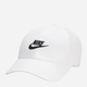 Кепка Nike CLUB CAP U CB FUT WSH L FB5368-100 L/XL Біла/Чорна (0196606810874) - зображення 1