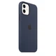 Чохол силіконовий Wave Premium AAA Silicone Case with MagSafe для Apple iPhone 12 / 12 Pro Deep Navy - зображення 3