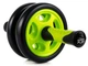 Колесо для пресса PowerPlay 4327 двойное Черно-зеленое (PP_4327_Black/Green) - изображение 4