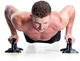Упоры для отжимания PowerPlay 4314 Push Up Stand прямые Черные (PP_4314) - изображение 6