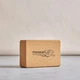 Блок для йоги PowerPlay PP_4006 з коркового дерева Cork Yoga Block Коричневий (PP_4006_Cork) - зображення 3