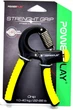 Эспандер кистевой PowerPlay PP-4323 с регулируемой нагрузкой 10-40 кг Strength Grip Черно-желтый (PP_4323_Bl/Yellow) - изображение 6