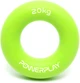 Эспандер кистевой силиконовый PowerPlay PP-4324 Hand Grip Ring Medium 20 кг Зеленый (PP_4324_20kg) - изображение 1