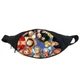 Поясная сумка бананка Большой куш One Piece (GB OP 02) Gear Bag черная - изображение 1