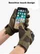 Универсальные мото перчатки Army Green Размер XL - изображение 3