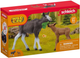 Набір Schleich Wild Life Сім'я Лося (4059433654058) - зображення 1