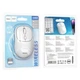 Бездротова миша HOCO GM25 Royal dual-mode business BT3.0+5.2 2.4G 800/1200/1600DPI для ПК Планшета Смартфона White - изображение 2
