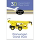 Картонная модель 3D „Crane vehicle-Крановый транспорт“ Fridolin 11586 - изображение 2