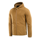 Куртка флісова M-Tac Lite Microfleece Hoodie Coyote Brown Size M - изображение 1