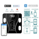 Умные весы для фитнеса с подключением Bluetooth до 180 кг SmartFit A-8003 (kt-0061) - изображение 10