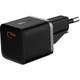 Зарядне мережеве Baseus mini (CCGN050101) GaN5 Type-C 20W EU швидка зарядка для телефону Чорний - изображение 1