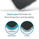 Чехол прозрачный противоударный Speck Presidio Clear MagSafe для Iphone 14 Plus/15 Plus (6.7") Glitter 150121-9221 - изображение 13