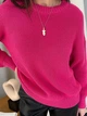 Джемпер жіночий ARTKNIT Cotton S/M Фуксія (4823093455009) - зображення 4