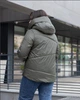 Осенняя куртка женская большого размера UF-fashion 00047-mdt 56 хаки - изображение 4