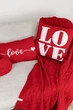Подушка Прованс Love Вязаная 45х45 см (33026) (4823093454798) - изображение 2