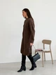 Платье вязаное миди женское ARTKNIT Оливия One Size Коричневое (4823093454972) - изображение 3