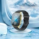 Smart Watch Hoco AMOLED Sport Y19 (call version) BT 5.1 Track HeartRate IP68 black-gold - зображення 2