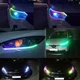 Гибкие слим ДХО многоцветные RGB с управлением через приложение 45см - изображение 5