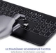 Bluetooth-клавіатура seenda з підсвічуванням (німецька розкладка) - зображення 3