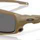 Окуляри балістичні Oakley SI Ballistic Shock Tube (Terrain Tan; ) Grey (OO9329-04) - зображення 6