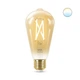 Лампа розумна WiZ E27, 7W, 50W, 640Lm, ST64, 2000-5000K, Wi-Fi (929003018701) - зображення 2