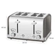 Тостер Profi Cook PC-ТА 1194 Anthracite - зображення 5
